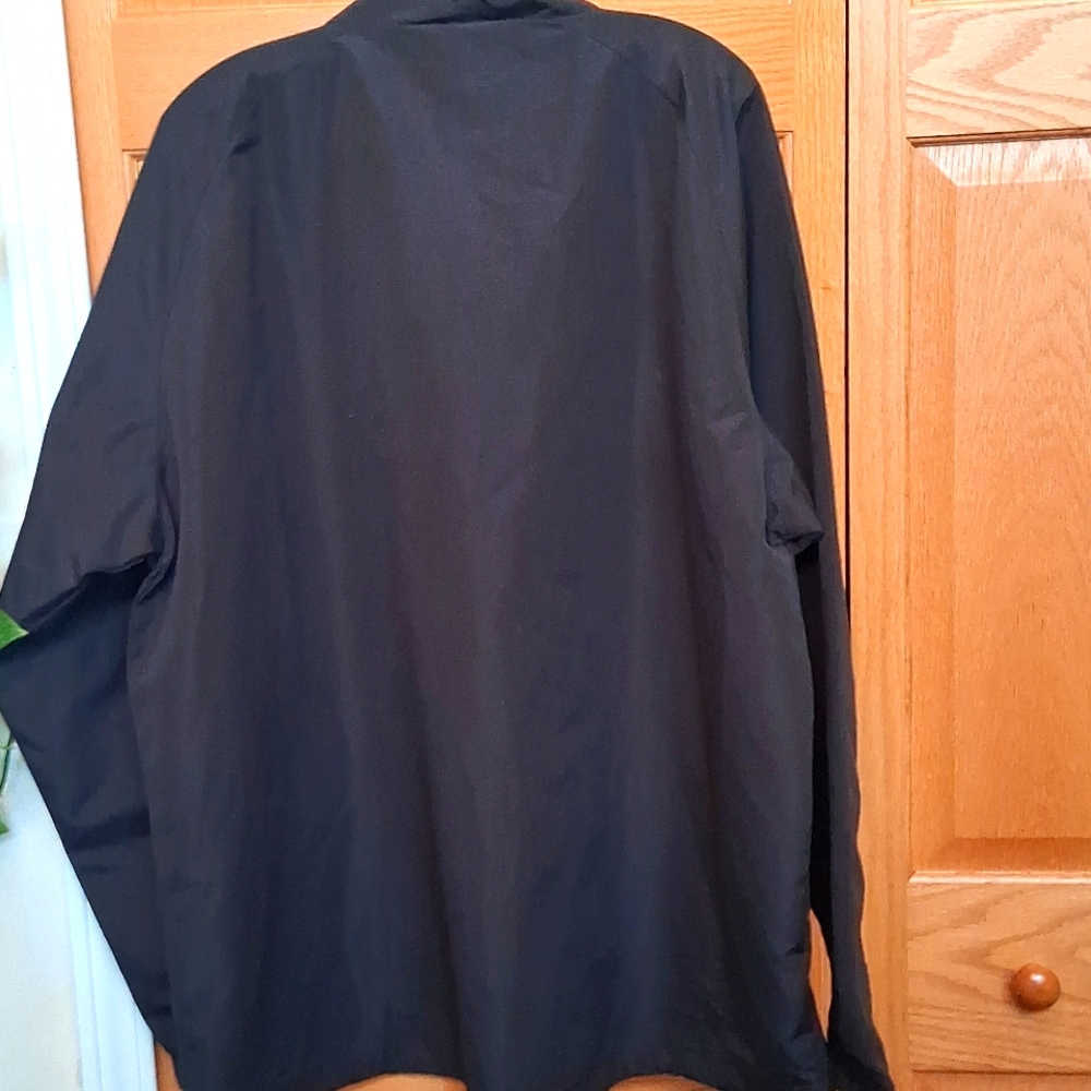 TGW Men's Black Golf Rain Jacket - Picture 3 of 13